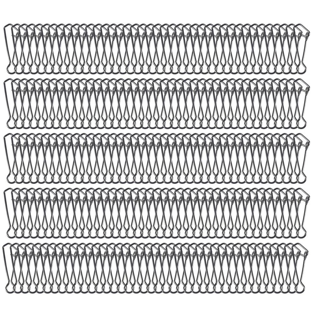 Fishing Snaps Lure Connector Rings Pack of 100 Stainless Steel Swivels