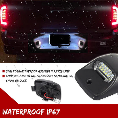 2X LED License Plate Light for Toyota Tacoma Tundra (2005–2015)