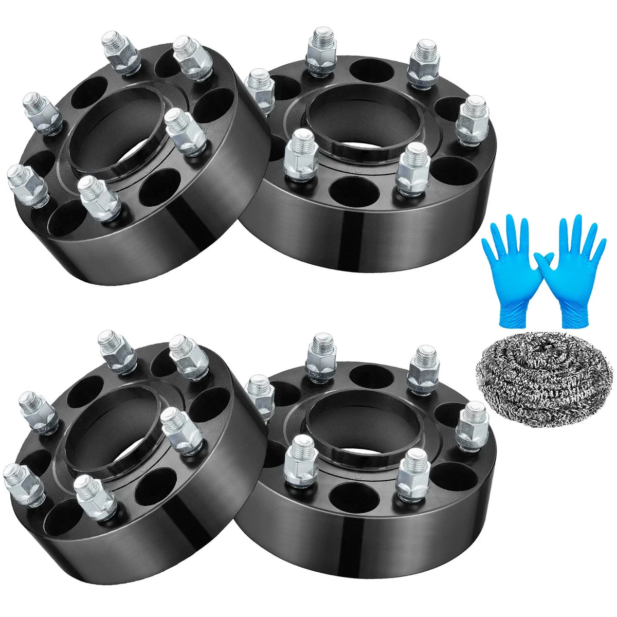 Set of 4 Wheel Spacers 6x139.7mm 2" Hub Centric 14x1.5 for Ram 1500 (2019–2024)