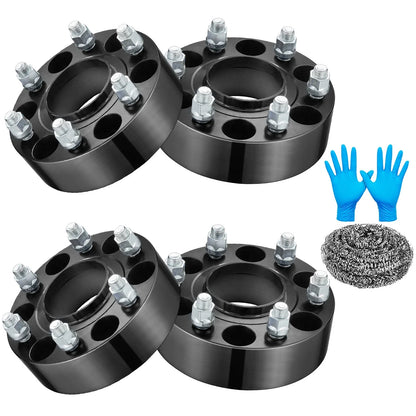 Set of 4 Wheel Spacers 6x139.7mm 2" Hub Centric 14x1.5 for Ram 1500 (2019–2024)