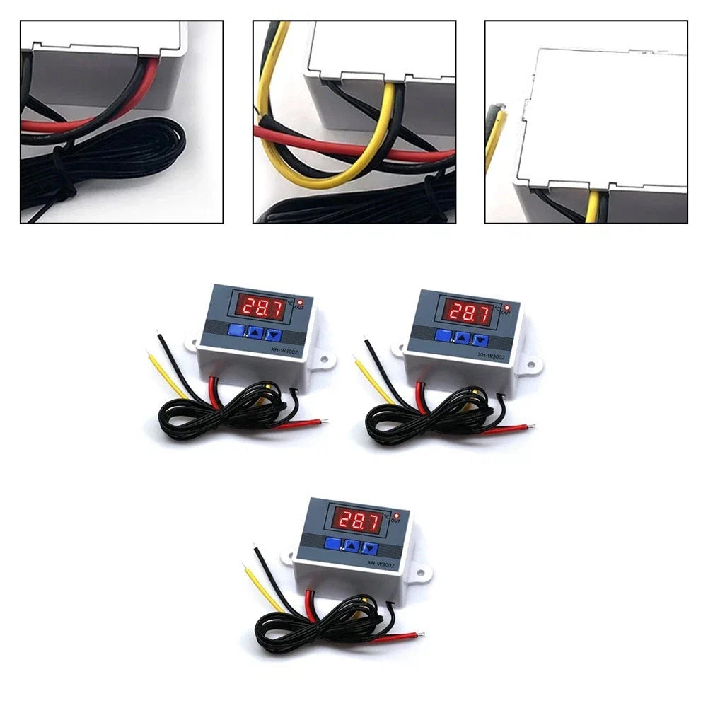 Temperature Monitoring System with 3 Digital Controllers for