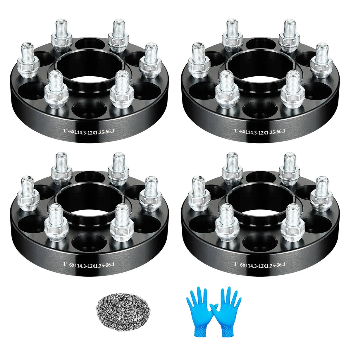 1" 6x4.5 Hubcentric Wheel Spacers for Nissan Trucks (2005–2023)