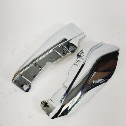 Chrome Mid Frame Heat Air Shields for Harley-Davidson Touring (2009–2016)