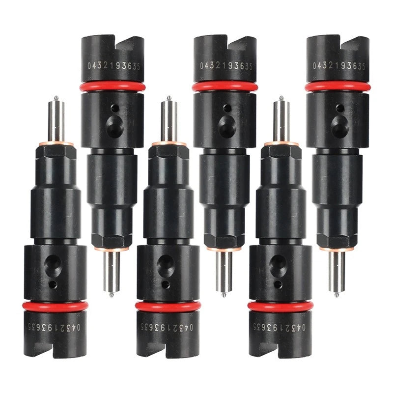 6PCS Fuel Injectors RV275 for Dodge Cummins 5.9L (0432193635, 0 432 193 635)