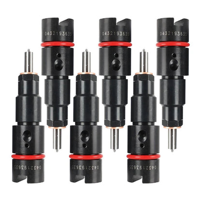 6PCS Fuel Injectors RV275 for Dodge Cummins 5.9L (0432193635, 0 432 193 635)
