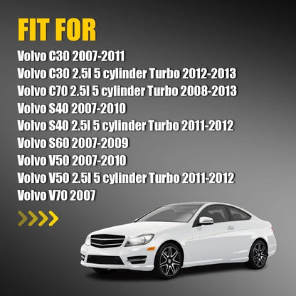 Heated Mirror Glass Replacement Set for Volvo C30 C70 S40 S60 (2007–2013)