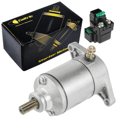 Starter & Relay Solenoid for Suzuki LT-A400 Eiger (2002–2007) 18809AA2002, 3110038F00, 3180003G00