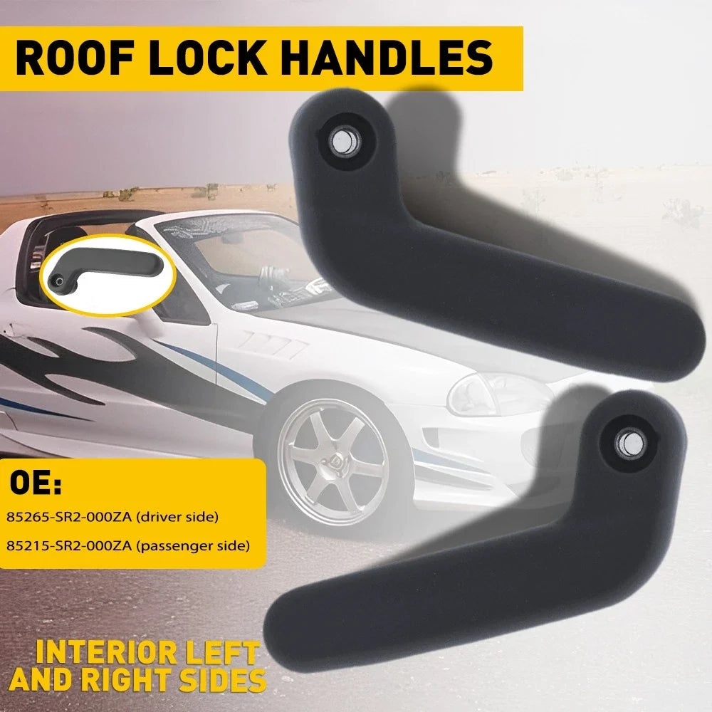 Set of 2 Roof Top Lock Handles for Honda Del-Sol (1993–1997)
