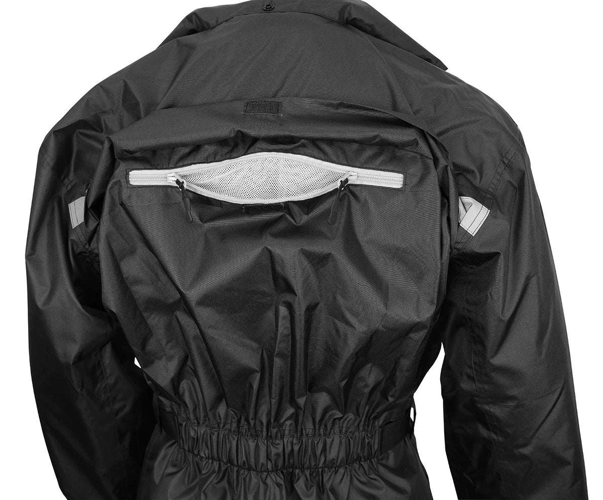 4X Large Solo Storm Jacket for NELSON-RIGG (SSJ-BLK-07-4XL) - Black