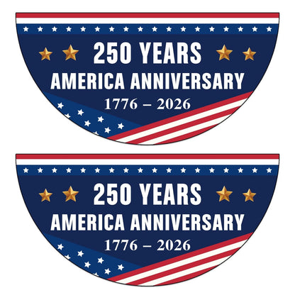 USA 250th Anniversary Flag for Commemorative Fan Flags (1776–2026)