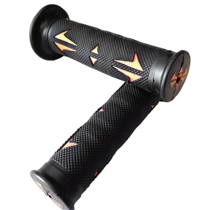 Sport Dirt Bike Rubber Hand Grips for Yamaha (7/8" Left, 1" Right)