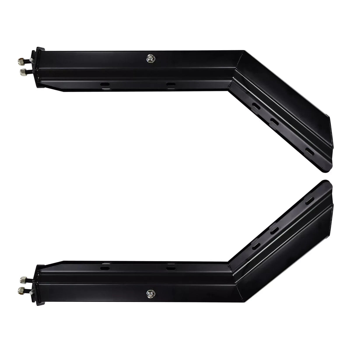 Set of 2 Semi-Truck Mud Flap Hangers & Flaps 24"x30" (902-001, 902-059)