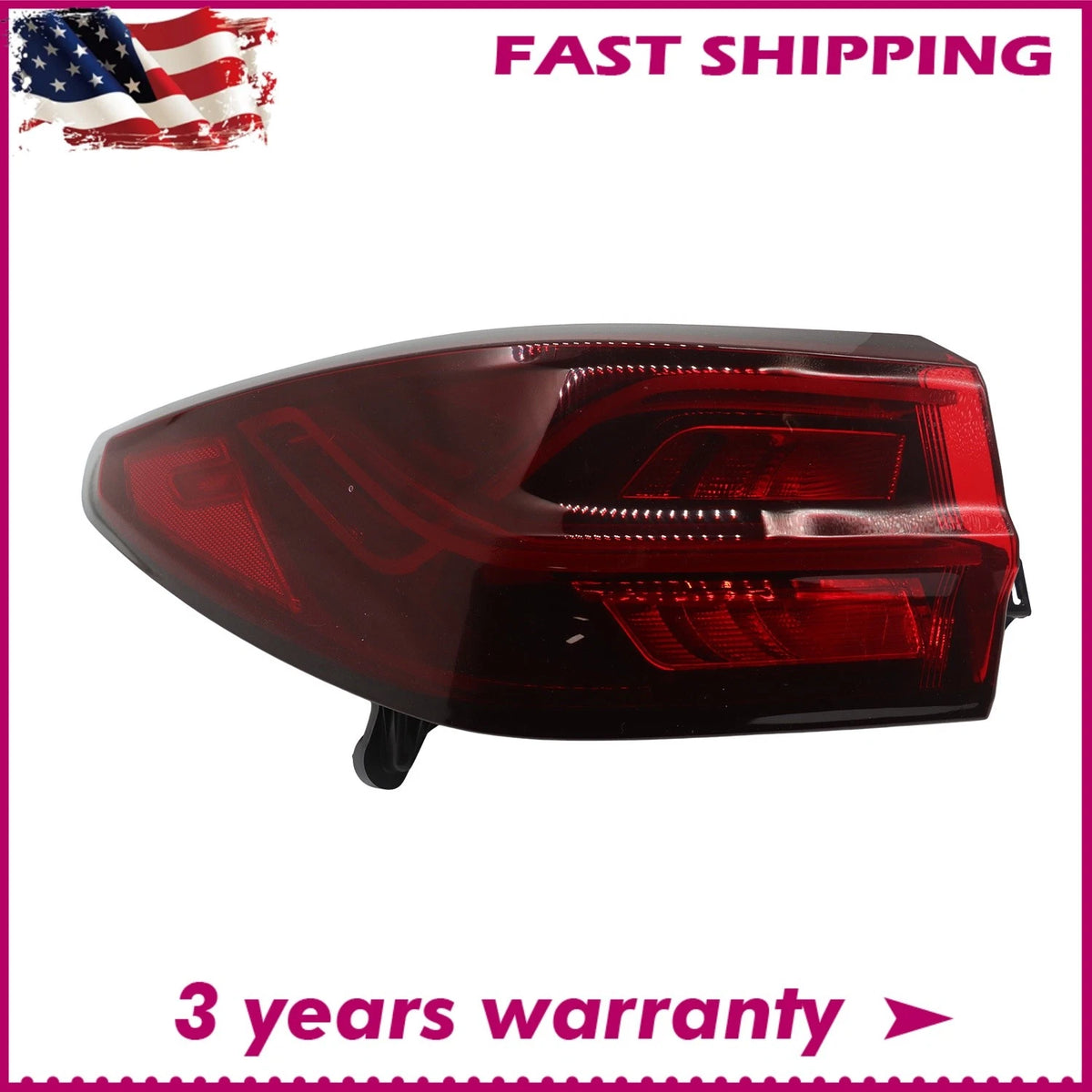 Left Outer Rear Tail Light for Chevrolet Blazer (2023–2024) 86508679, 84501560