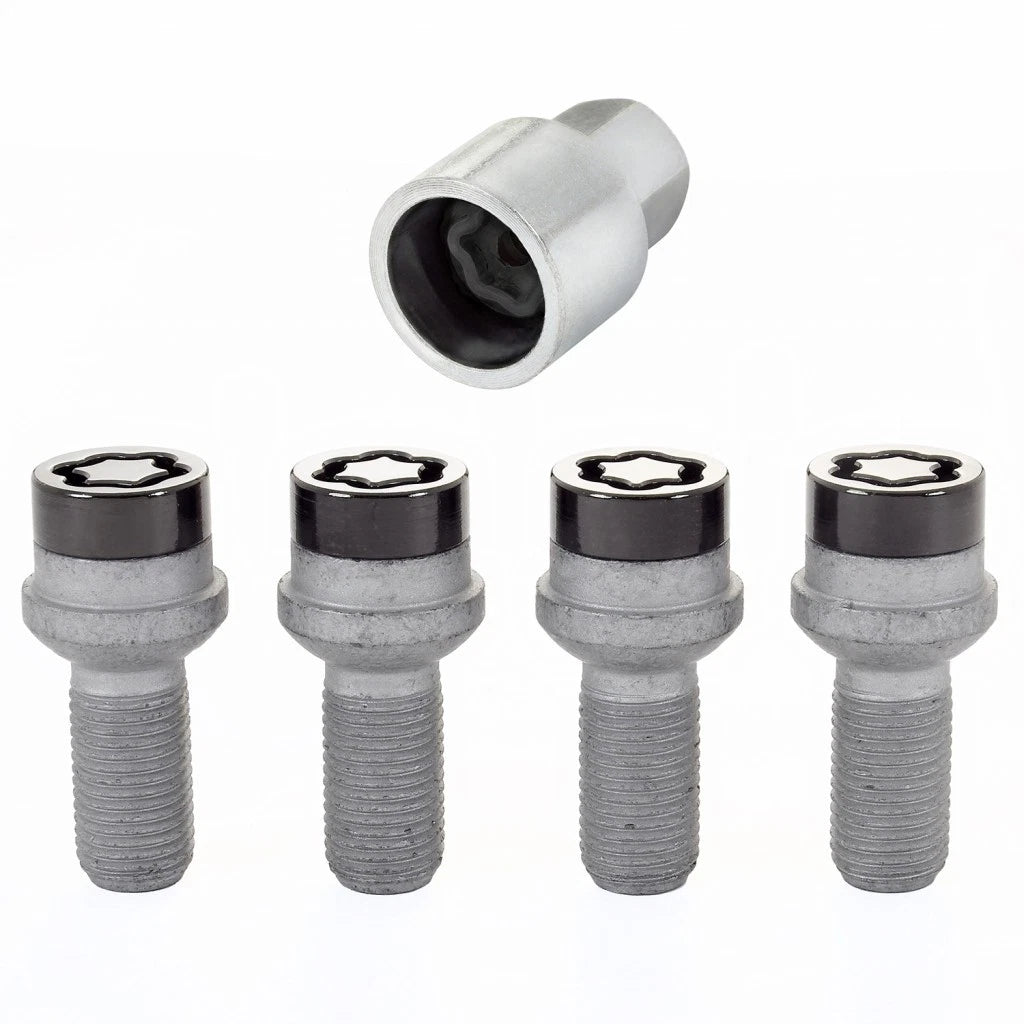 4X McGard Wheel Lock Bolt Set for Audi RS4 (2007–2008) TLX-mcg28318-CL360A107