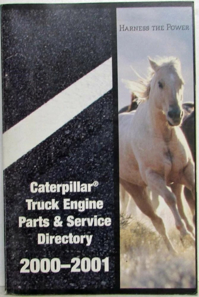 Caterpillar Truck Engine Parts and Service Directory for Caterpillar (2000–2001)