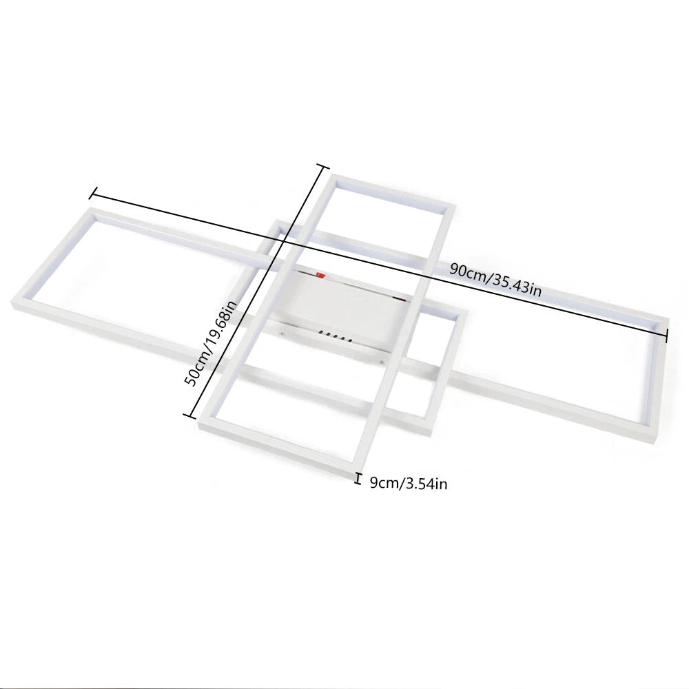 Modern LED Ceiling Light for Bedroom Living Room (No Part Numbers)