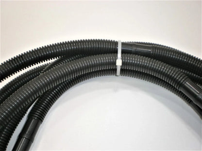 Corrugated Conduit Flex Tubing for Electrical Wiring Harness (17' 10" L x 0.60 ID)