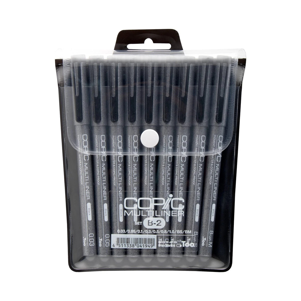 9-Piece Multiliner Inking Pen Set for Copic Markers