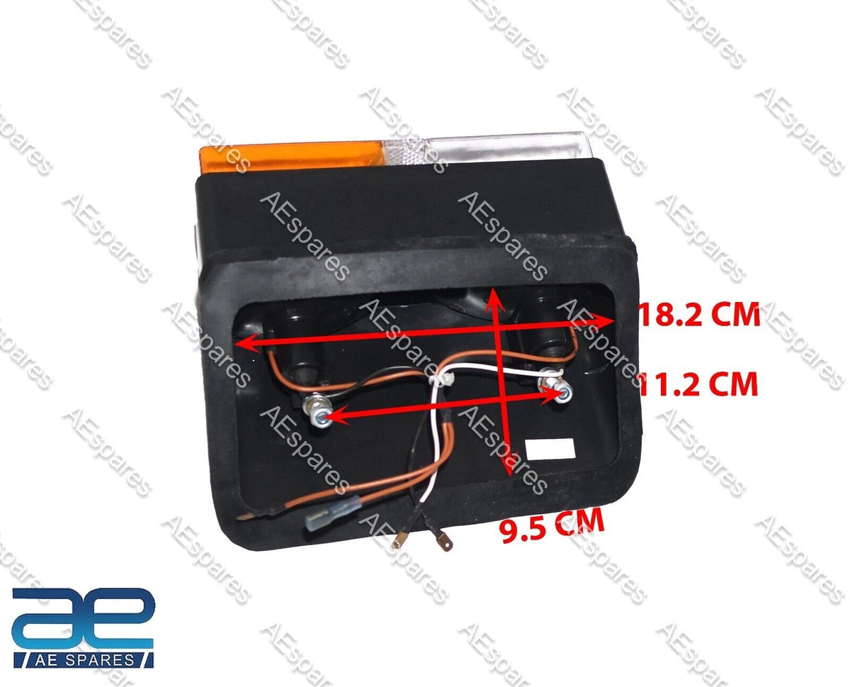 Front Side Indicator & Parking Light Set for Powertrac Farmtrac Sonalika