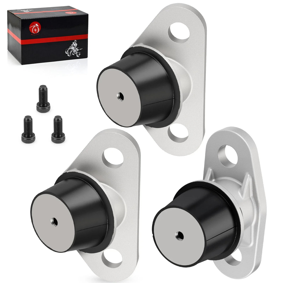 3 Pack Engine Motor Mounts for Sea Doo Wake GTX RXP GTI RXT GTS GTR-X (2000–2023)