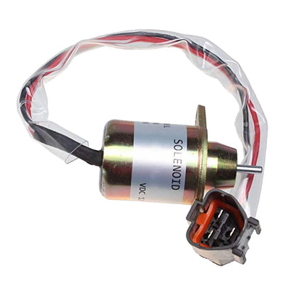 Fuel Shutoff Solenoid 2X for Yanmar Engine 3TNV88 3TNE84 4TNE88 4TNE84 (119233-77932, 1503ES-12S5SUC12S)