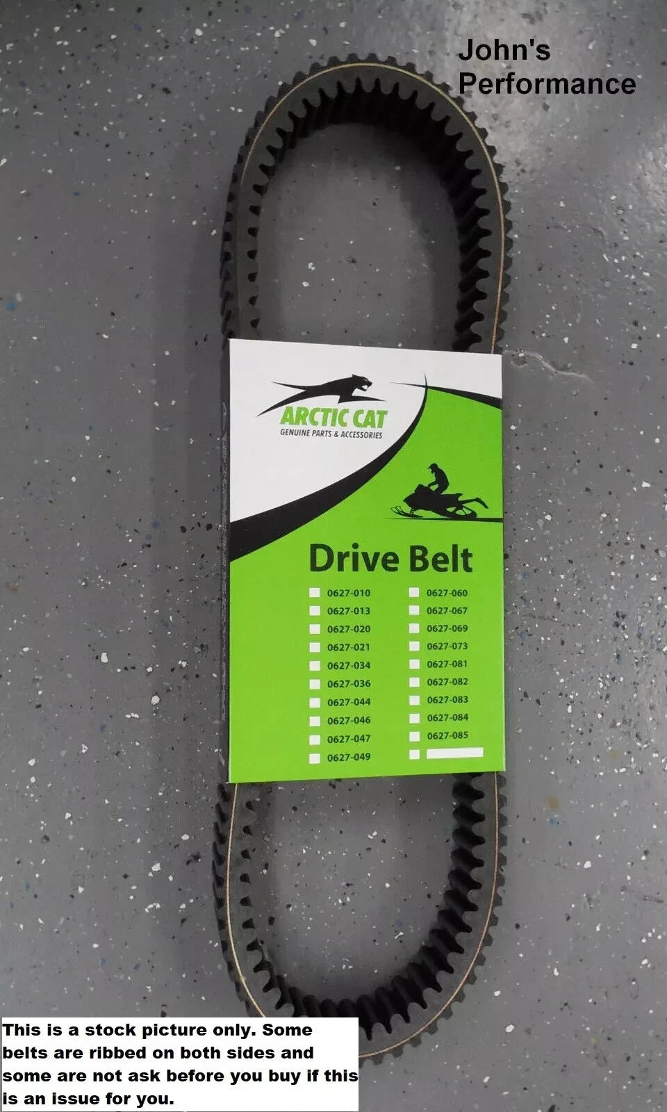 Drive Belt for Arctic Cat Snowmobile (OEM 0627-127)