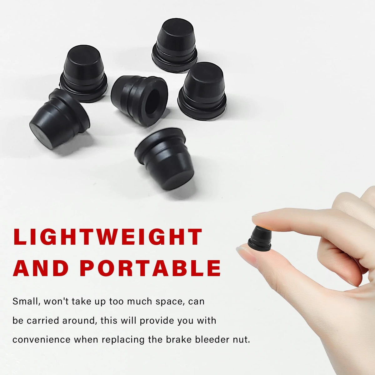 12 PCS Brake Bleeder Screw Caps for Car (Universal Fit)