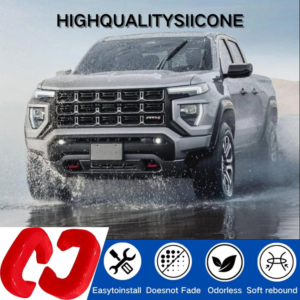 Front Tow Hook Cover for 2025 Colorado Z71 ZR2 GMC Canyon