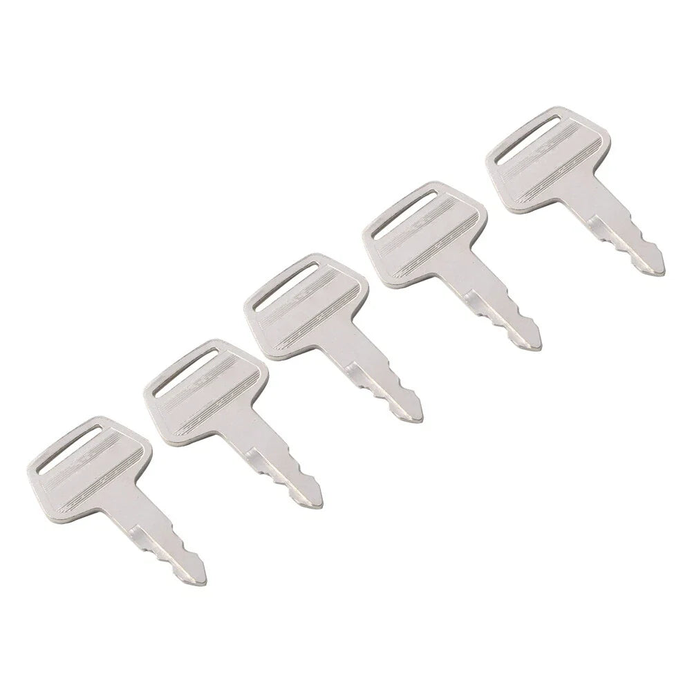 5X KV02 Ignition Keys for Kato Excavator (HD)
