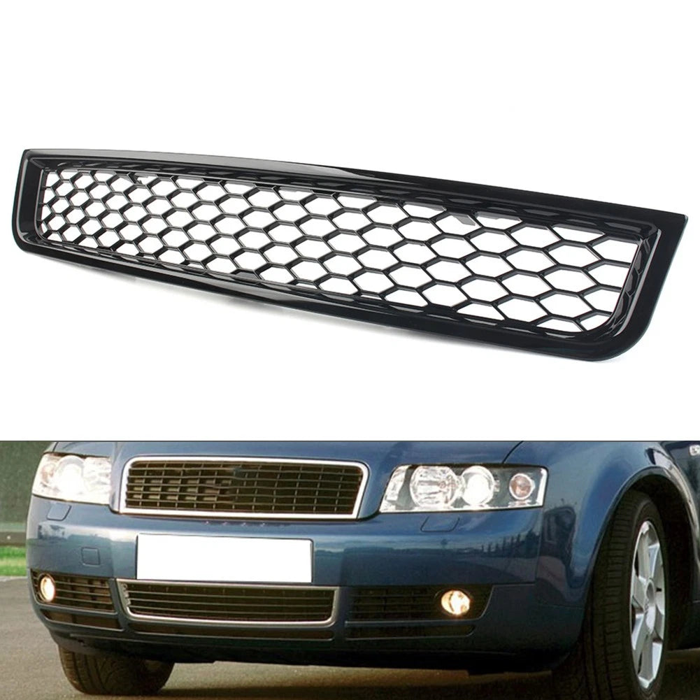 Front Bumper Lower Honeycomb Mesh Grille for Audi A4 B6 (2001–2005)