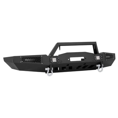 Front Winch Bumper with Bull Bar & Rear Bumper for Ford Ranger (1993–2011)
