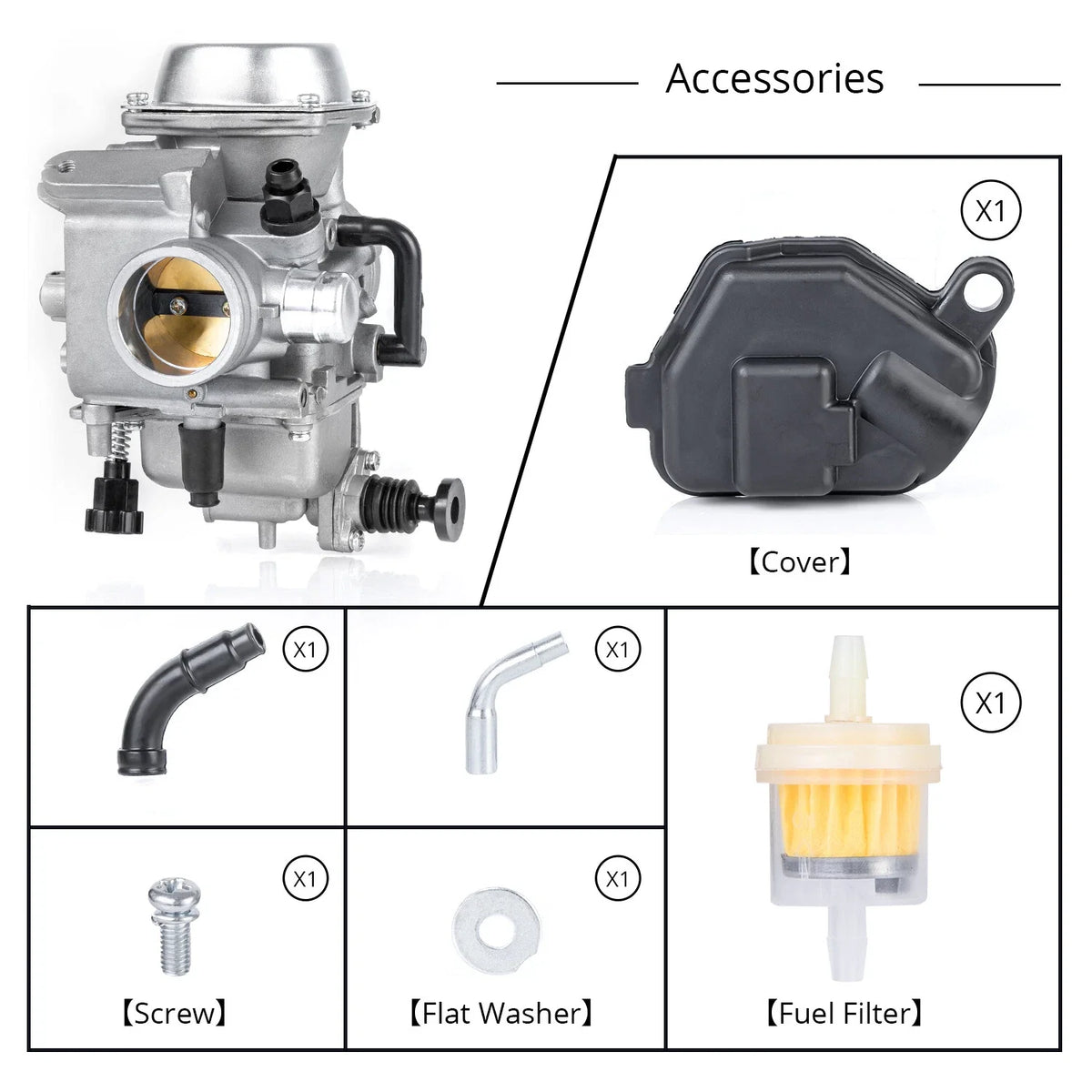 Carburetor for Honda Foreman 450 TRX450ES TRX450FE TRX450FM (1998–2004)