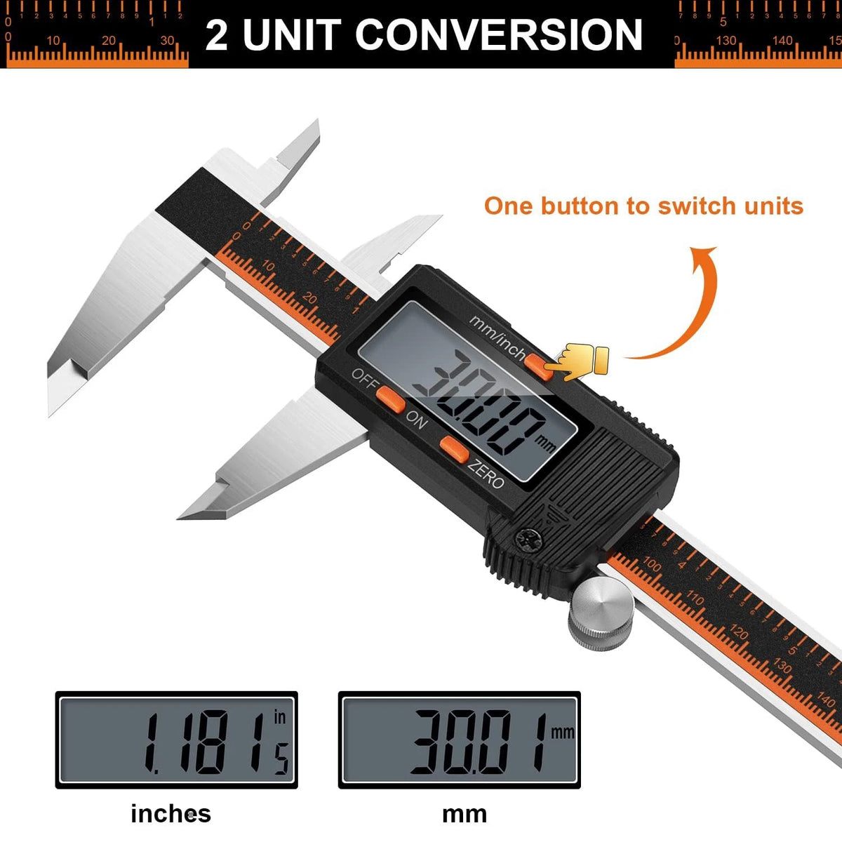 6 Inch Digital Caliper for Measuring Tool