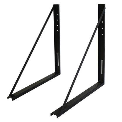 2Pcs Underbody Tool Box Mounting Bracket for Truck Bed (2010–2023)