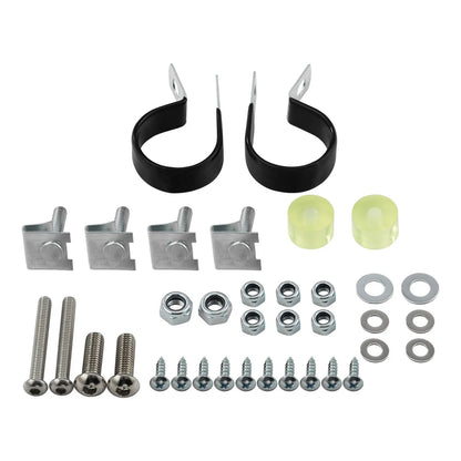 Lower vented fairing mount hardware clip clamps kit for Harley Touring (1983–2013)