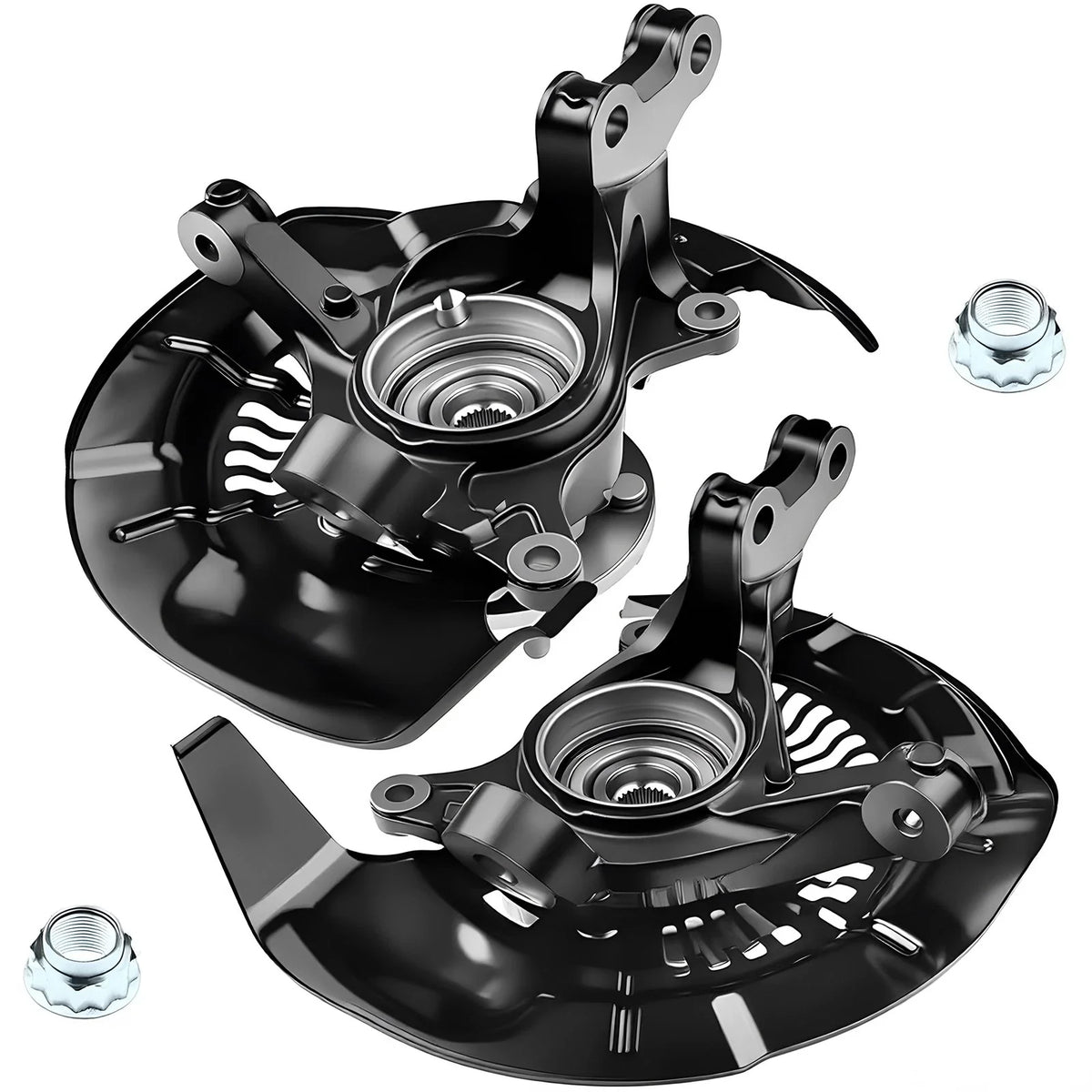 2X Steering Knuckle Wheel Bearing Hub Assembly for Toyota Highlander (2001–2023)