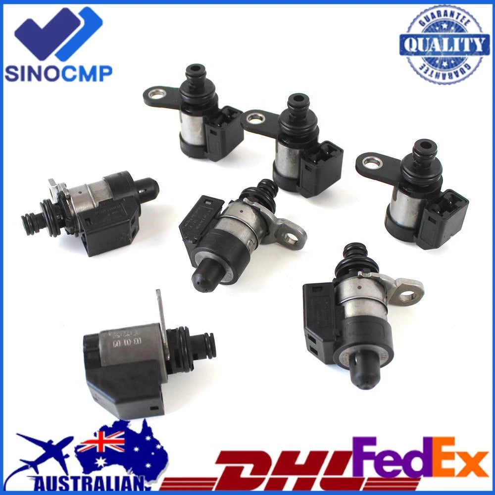 7Pcs RE5R05A Transmission Solenoid Kit for Nissan Titan (2004–2010) - QS24320QR