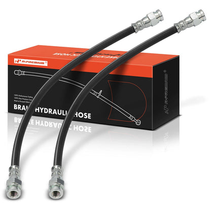 2X Rear Brake Hydraulic Hose for Ford Courier Mazda B2000 (1979–1982) 878843810, D97Z2282B, 2209043