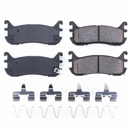 2X Powerstop Brake Pad Sets 17-636 for Mazda Miata (1994–2005)
