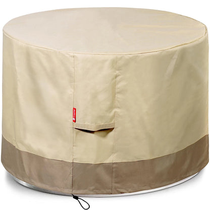 Round Gas Fire Pit/Table Cover for 36" Diameter Fire Pits (Heavy Duty)