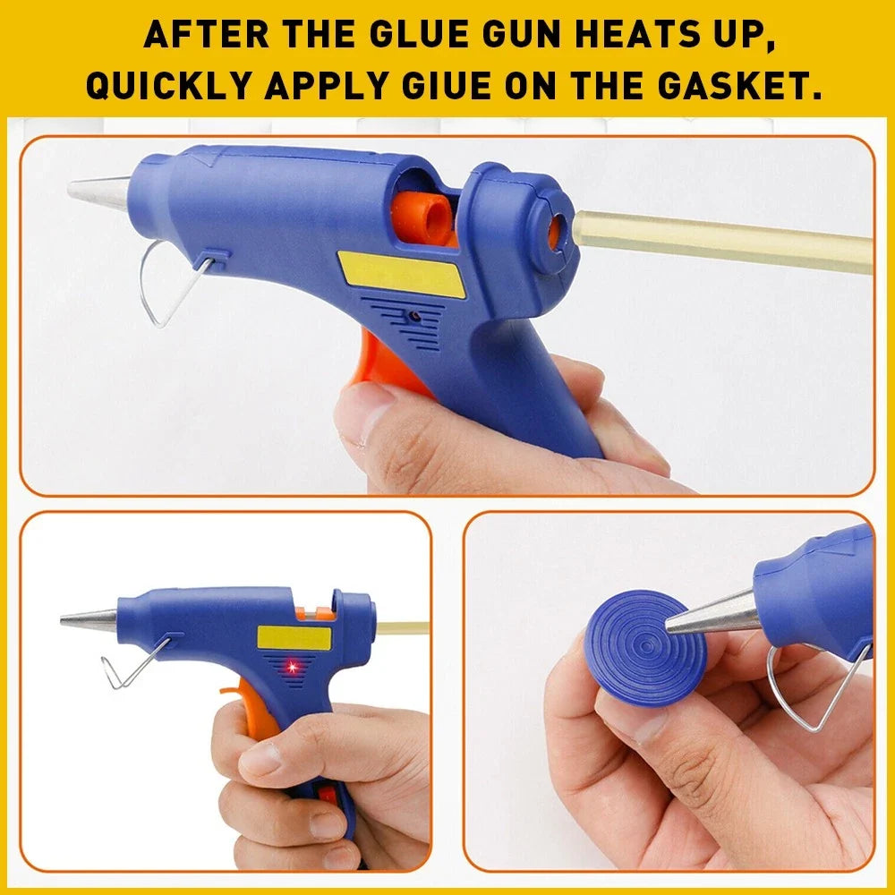 Paintless Dent Repair Kit for All Vehicles (Includes Puller, Glue Gun)