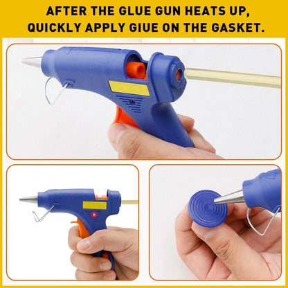 Paintless Dent Repair Kit for All Vehicles (Includes Puller, Glue Gun)