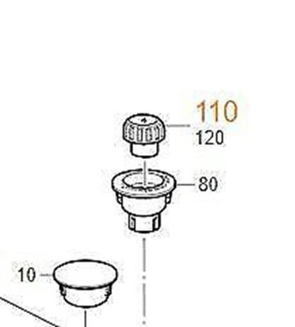 Truma Ultraheat Control Knob for Motorhome (S3004 S5004) 30090-90400
