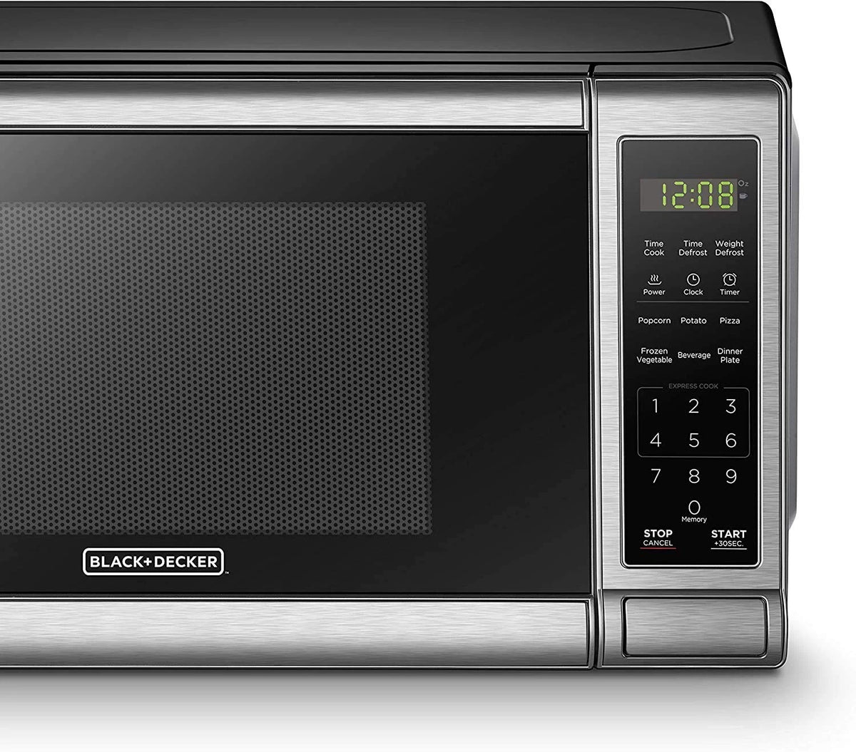 0.7 Cu Ft Stainless Steel Microwave for Black Decker (700W)