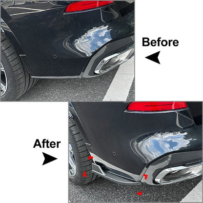 Rear Lip Wrap Angle Corner Spoiler Gloss Black for BMW X5 G05 (2019–2023)
