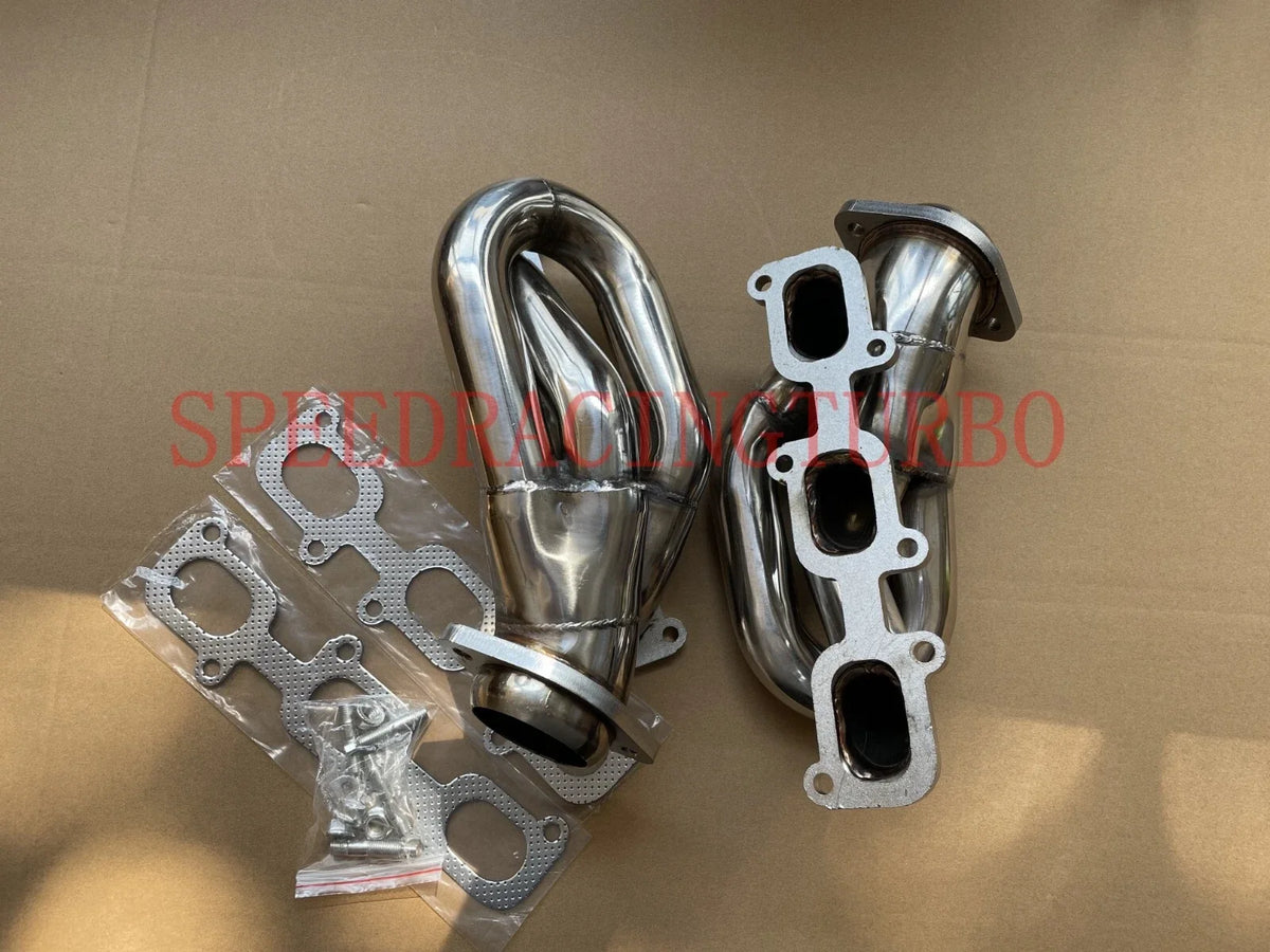 Stainless Steel Shorty Manifold Header for Ford Mustang 3.7L V6 (2011–2015)