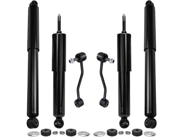 Front and Rear Shock Absorber and Sway Bar Link Kit for Mazda B3000 (1994–2007)