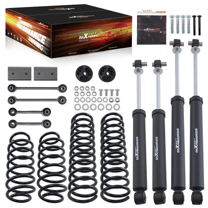 2.5" Suspension Lift Kit w/ Shocks for Jeep Wrangler JLU (2018–2023)