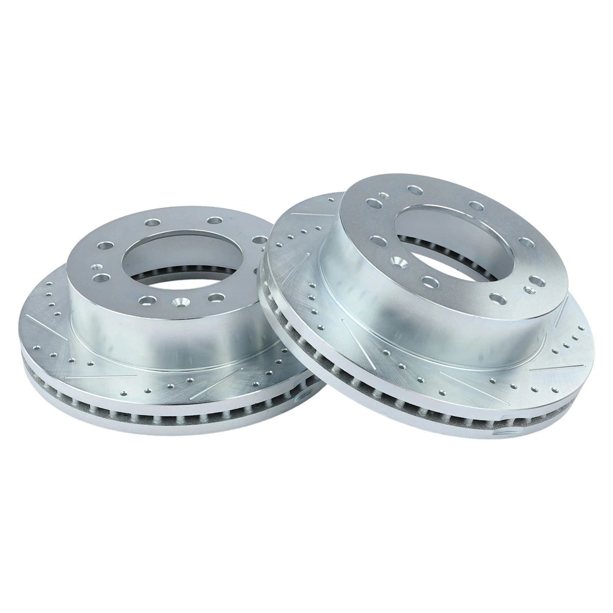 2X Front Brake Discs for Chevy Silverado 2500 HD (2017–2021) 18022448, S55191