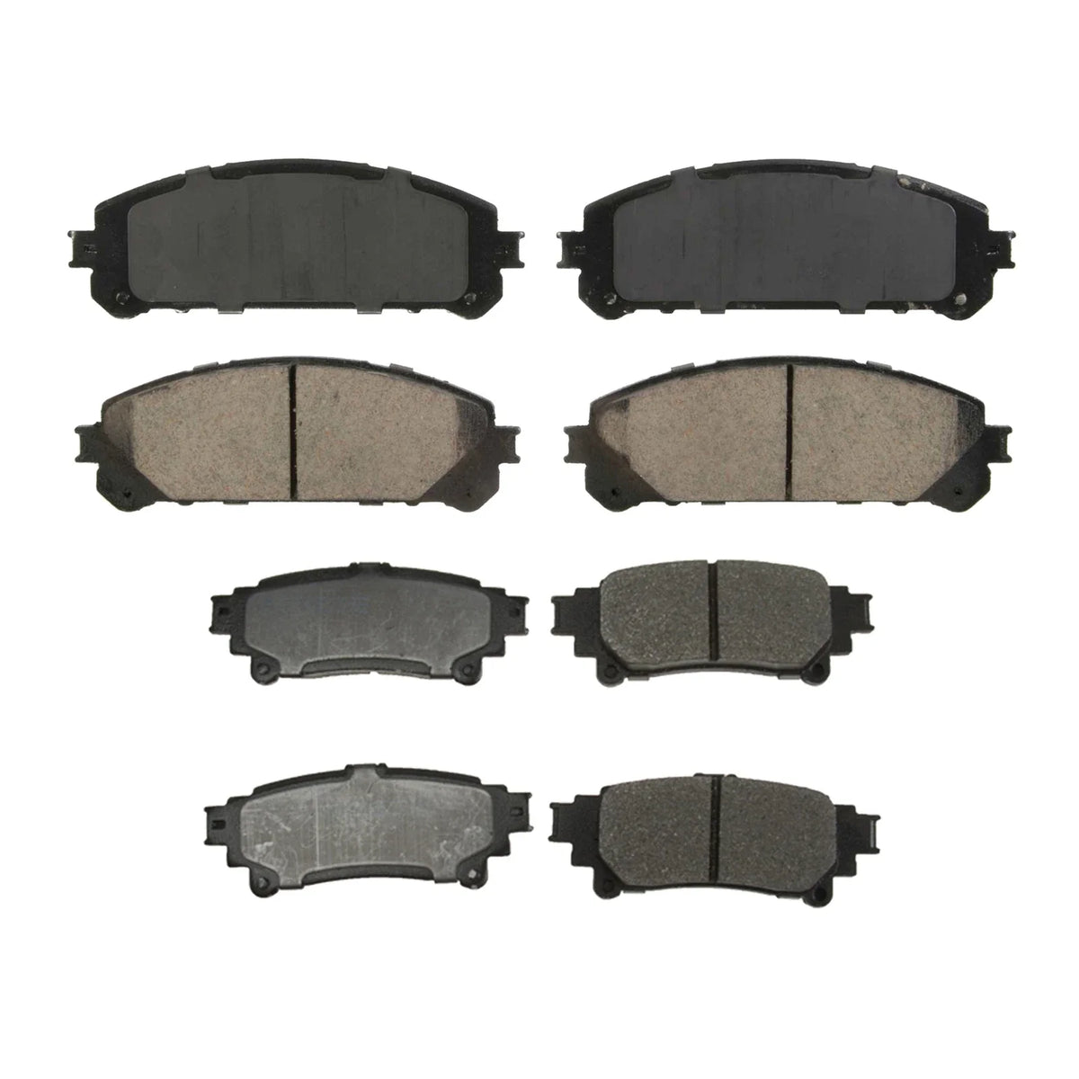 Set of 4 Ceramic Disc Brake Pads for Lexus RX350 (2007–2015)